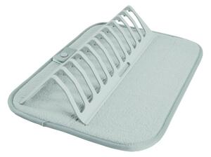Scurgător de vase albastru deschis din plastic 36x28 cm – Homéa
