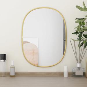Oglindă de perete, auriu, 40x30 cm
