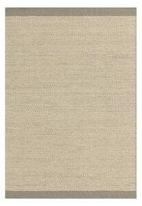 Covor crem-verde salvie țesut manual din lână 160x230 cm Lima Sage – Asiatic Carpets