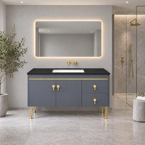 Set mobilier baie NOBLE 100 cm, MDF