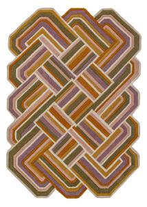 Covor țesut manual din lână 140x200 cm Lattice Shaped – Flair Rugs