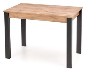 Masă Houston 1208Stejar Wotan, Negru, 8x6x10cm, ExtensieExtensie, PAL laminat, PAL laminat