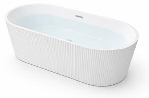 Cada baie freestanding Florenta alba