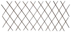 Gard cu zăbrele, 5 buc.,180 x 60 cm, salcie