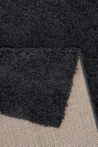 Covor Shaggy 30 negru 60/90 cm