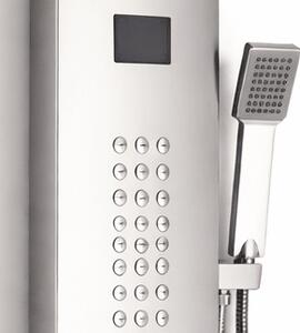 Panel de dus cu hidromasaj din inox Auriu