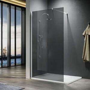 Paravan de dus Walk-In sticla securizata fumurie 8 mm, 70x190 cm