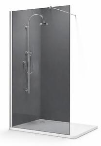 Paravan de dus Walk-In sticla securizata fumurie 8 mm, 70x190 cm
