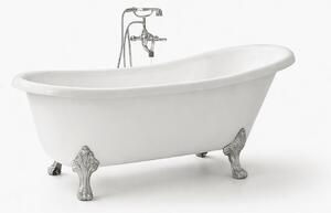 Cada baie freestanding RETRO Auriu