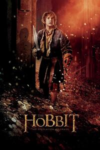 Poster de artă Hobbit - Bilbo Baggins, (26.7 x 40 cm)