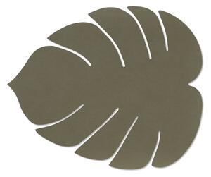 Suport pentru farfurii din piele ecologică 35x42 cm Monstera Leaf Nupo – LIND DNA