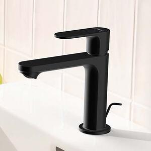 Hansgrohe Rebris S baterie lavoar stativ negru 72520670