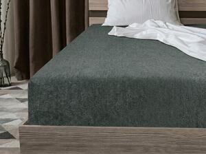 Cearsaf Frote EXCLUSIVE verde-gri 90 x 200 cm