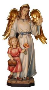 Statueta Ingeras pazitor din lemn, 20cm