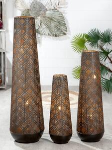 Lampa de podea Almazar, Metal, Maro Negru, 57 cm