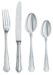 Set tacamuri argint masiv Barocco, 24 piese