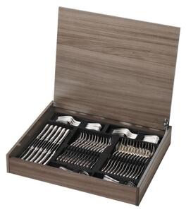 Set tacamuri argint masiv Impero, 24 piese
