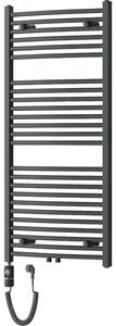 Mexen Ares, element electric de încălzire 1200x600 mm + tijă de încălzire 600 W, antracit, W102-1200-600-2600-66