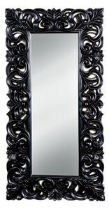Oglinda de perete decorativa Venice negru mat, 180cm
