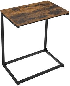 Masuta de cafea TAYLOR 55x35 cm, rustic maro