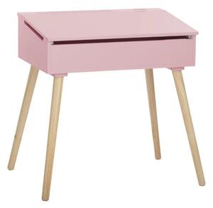 Masa pentru copii BANCO, 63,5x62,5x45,5, roz/maro