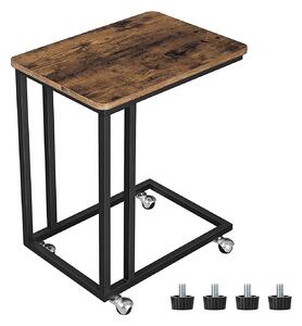 Masuta mobila TAYLOR 50x35cm, maro rustic