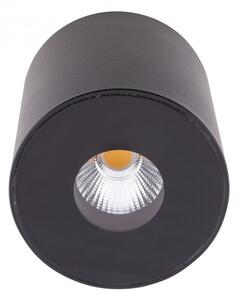 Spot LED aplicat pentru baie design minimalist IP54 PLAZMA negru C0151 MX