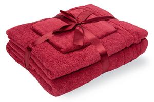 Set Prosoape Bumbac 600 Gsm De Fata 50x90 Cm + De Corp 70x140 + De Maini 30x50 Cm
