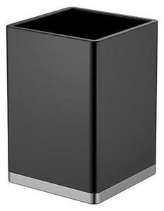 Pahar suport pentru diferite obiecte baie SPARKE model SOPA 05 BLACK-C
