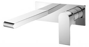 Baterie lavoar baie incastrata in perete SPARKE model LUME 04 CHROME