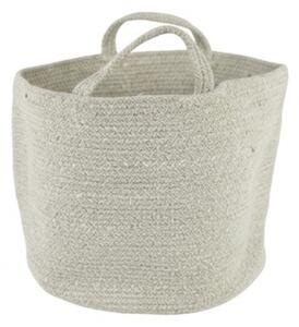 Cos de depozitare cu manere COTTON HAVEN 35x35 cm - mai multe culori Culoare: Gri inchis