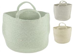 Cos de depozitare cu manere COTTON HAVEN 35x35 cm - mai multe culori Culoare: Růžovohnědá