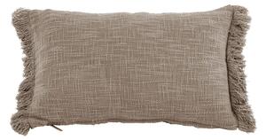 Perna decorativa TISECO SOLID 30x50 cm, gri-maroniu