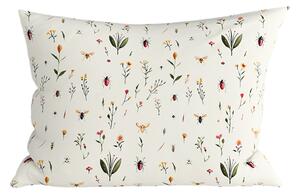 Husa pentru perna din microfibra INSECTA 50x70 cm, crem