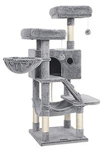 Copac pentru pisici, Feandrea, PCT162W01, Gri, ‎49 x 49 x 135 cm