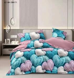 LENJERIE FINET 6 PIESE CU HUSĂ – 160×200 ȘI 180×200 (ISABELLA-VH)