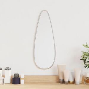 Oglindă de perete, argintiu, 40x15 cm