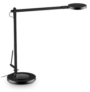 Lampa LED de birou / masa moderna cu brat articulat FUTURA TL NERO