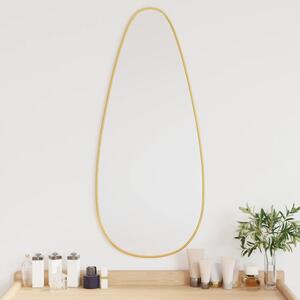 Oglindă de perete, auriu, 80x35 cm