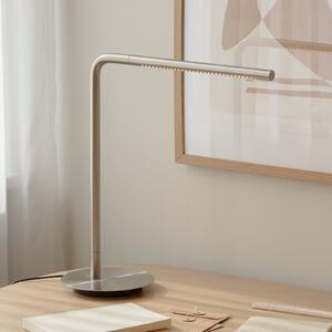 UMAGE LED lampă de masă Omni, oțel, înălțime 46 cm, metal rotativ, reglabil, Metalic, Camera de zi / sufragerie, Metal, Design