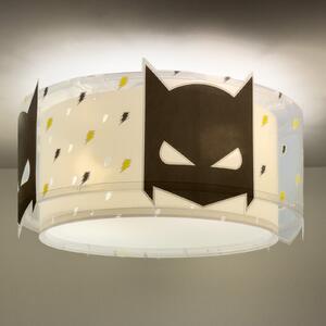 Dalber plafonieră Dark Hero, alb/negru, Ø 33 cm