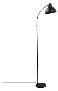 Varzan, lampă de podea, negru antic