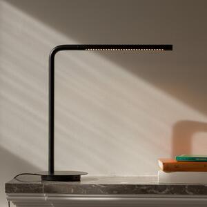 UMAGE Lampă de masă LED Omni, negru Înălțime 46 cm Metal rotativ, reglabil, Negru, Camera de zi / sufragerie, Metal, Design