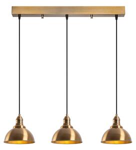 Lampa suspendata Varzan x3, vintage
