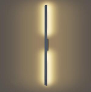 Brilagi LUNA - Aplica LED de exterior pentru perete, 30W, 230V, 3000K, IP65, 150 cm, antracit, CRI 90