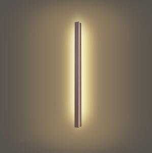Brilagi-LED Aplică de perete pentru exterior LINEAR LED/22W/230V 3000K IP65 100 cm maro CRI 90