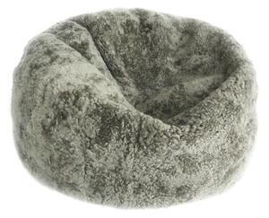 Fotoliu puf din blana de oaie Short Wool Curly Bean Bag Large