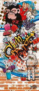 Fototapet pe usa GRAFFITI 86x200 cm