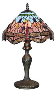 Veioza/Lampa de masa cu sticla tiffany Dragonfly