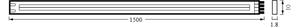 Osram - bandă LED reglabilă FLEX COB 1,5m LED/13W/230V 2700-6500K + telecomandă
